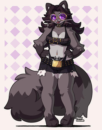lined w/ simple shading
